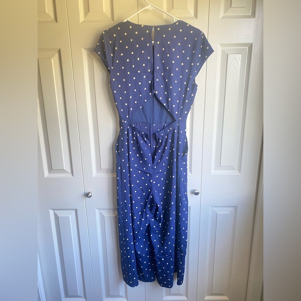 New Aritzia Wilfred Hampton Polka Dot Jumpsuit - Picture 5 of 9